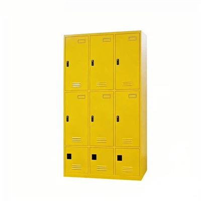 亜鉛メッキ板従業員用ロッカー